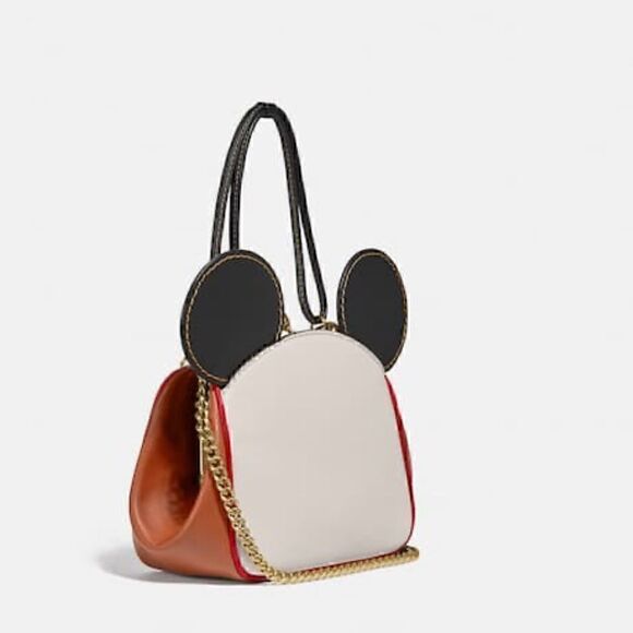 COACH Disney Mickey Mouse X Keith Haring Kisslock Bag LIMITED COLLECTORs Edition - Picture 6 of 13